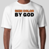 The Skin Color by God t-shirt features the revolutionary phrase on the front of the shirt. The classic BHS logo is applied to the back of the t-shirt.